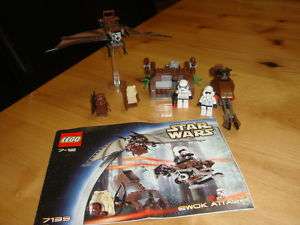 Star Wars Lego 7139 Ewok Attack 100% complete  