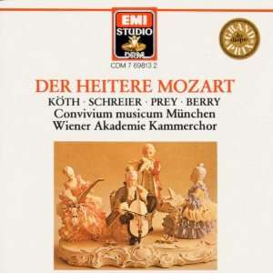 Der Heitere Mozart Köth, Schreier, Prey, Wolfgang Amadeus Mozart 