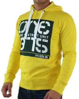 8258) Jack & Jones Kapuzen Sweatshirt Pullover gelb Neu  