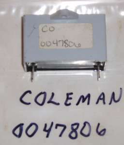 Coleman Generator Compacitor 7.5UF pt# 0047806 NEW OD  