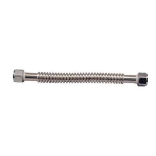   Stainless Steel Water Heater Connector FFSS 15 at The Home Depot