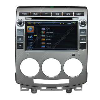 2005 2010 Mazda 5 Car GPS Navigation Radio TV Bluetooth USB MP3 IPOD 