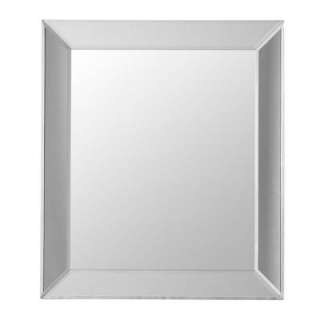   30 in. x 26 in. Composite Clear Framed Mirror 72929 