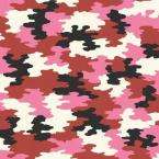   Wallpaper Company 8 in x 10 in Bright Pink Camouflage Wallpaper Sample