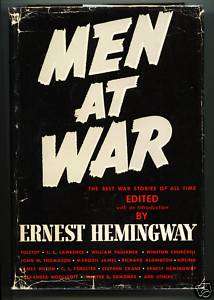MEN AT WAR (1942) Ernest Hemingway, Crown First Edition  