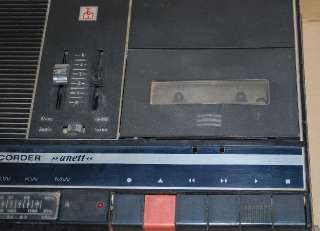 L178/ DDR RFT Radio Kassettenrecorder ANETT Bad Blankenburg  Berlin um 