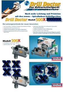 Bohrerschleifgerät Drill Doctor 500x Bohrer ø 2,5 13 mm  