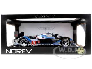 : Brand new 1:18 scale diecast model car of Peugeot 908 HDI FAP 