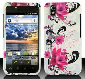 LG Ignite AS855 TULIP Faceplate Protector Snap On Cellphone Case Hard 