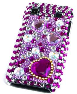 Samsung Galaxy S i9000 STRASS lack Cover Hülle Bling  