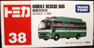TOMY TOMICA No.38 MOBILE RESCUE BUS 2011 189  