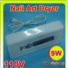 9W Nail Art Dryer Curing UV GEL Light Bulb Lamp Pink WH  