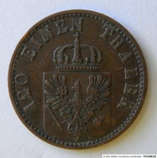 Preussen 3 Pfennig 1867 A   Scheide Münze  ansehen  Rarität 