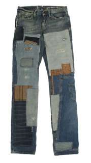 Polo Ralph Lauren Vintage Patchwork Jeans 26 New $698  