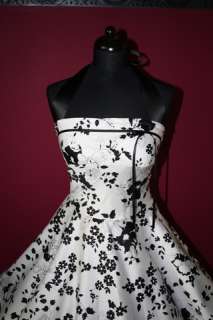 Abendkleid Petticoat kleid Abiballkleid Brautjungfer  