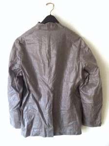Mens New w/Tags Armani Collezioni Size 46 Gray Jacket  