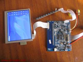   INNOLUX TFT LCD Module,AT056TN53 V.1+VGA/AV Board +TP +controller