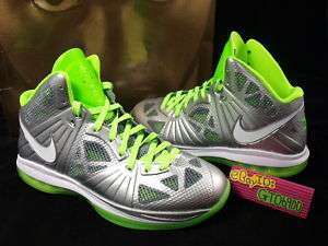 Nike LeBron 8 VIII P.S. Dunkman Silver Green US8.5~11.5 Basketball 