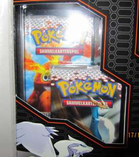 Pokemon Schwarz & Weiß Reshiram Sammelfigur Box mit Promokarte Neu 