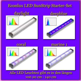 Aquarium Beleuchtung Econlux LED SunStrip Starter Set  in Nordrhein 
