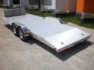 2012 R&R 8 WIDE Deck ALL Aluminum Car+Motorcycle Trailer 8x20 Flatbed 