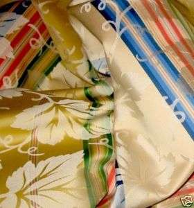 Scrumptious Brunschwig SILK Damask Fabric $1100+val  