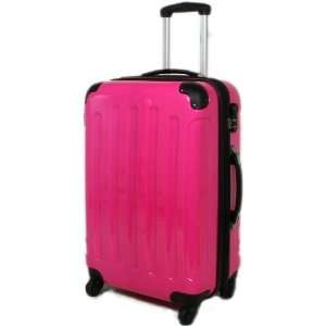 Reisekoffer Koffer Trolley XL 78cm/115L Hartschale Pink 2048  