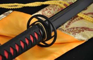 41 HANDMADE Japanese SAMURAI NINJA SWORD BLACK STEEL FULL TANG BLADE 