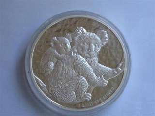 kg Feinsilber Münze 999, Australien, KOALA 2008, Stempelglanz in 