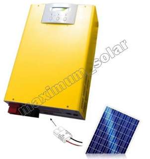   pure sine wave Inverter 60A battery charger + solar regulator  