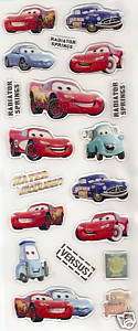 Disney Pixer Movie Cars Crystal Stickers  