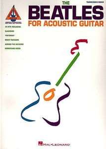 The Beatles for Acoustic Guitar   Guitar Tab Song Book  