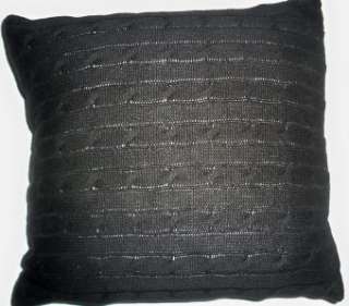 Ralph Lauren 18X18 Cashmere Pillows (Black or Red) NWT  