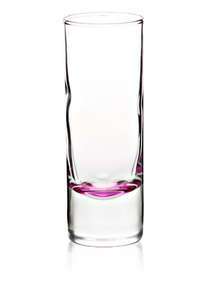 Personalized ENGRAVED Tall 2oz Shot glass shooter PINK  