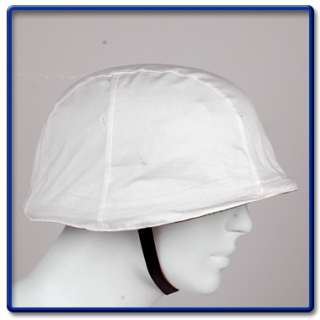WW2 German Tan&Water Camo/White Reversible Helmet Cover  
