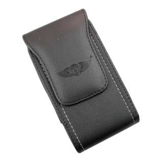 For Samsung Rugby Smart Leather Cell Phone Pouch Case Vertical Eagle 