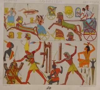 Ägypten Pharao Ramses Amun Pyramiden Wandmalerei Waffen  