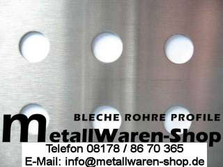 Lochblech Qg 10 30 Aluminium 500 x 1000 x 2,0 mm / 085  