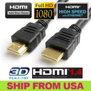 ft 1.8m High Speed Hdmi 1.4 Cable for Vizio HDTV  