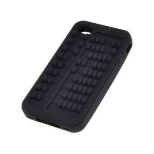  Black Abacus Pattern Silicone Silica Shell Case Cover Skin 