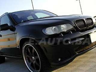 BMW E53 X5 Matt Black grille kidney 02 00 03 4.4i 3.0i  