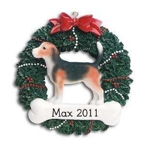 Beagle Personalized Pet Ornament 
