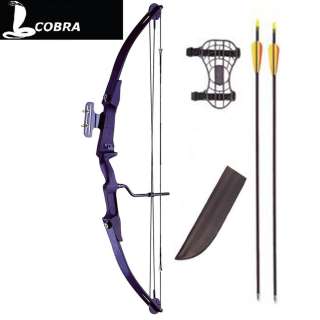 SMK COBRA 45 60lb COMPOUND BOW & ARROWS ARCHERY KIT  