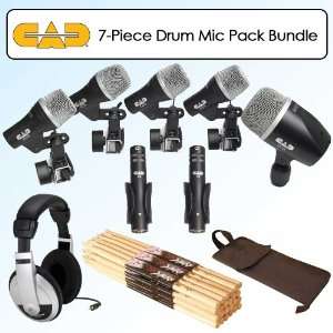 CAD Audio STAGE 7 7 piece Drum Microphone Pack Outfit