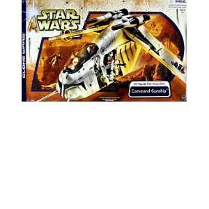    Star Wars Clone Wars  Command Gunship Vehicle Toys & Games