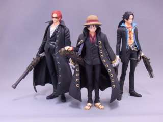   ONE PIECE Super Styling Strong Brothers Luffy Ace Shank