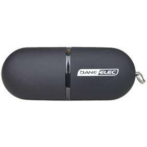  Dane Elec zMate 2GB USB 2.0 Flash Drive (Black 