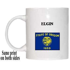  US State Flag   ELGIN, Oregon (OR) Mug 
