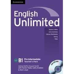English Unlimited Pre intermediate Teachers Pack ( 9780521697804 