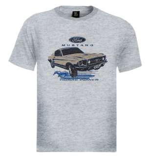 Ford mustang T Shirt competition horsepower racing  